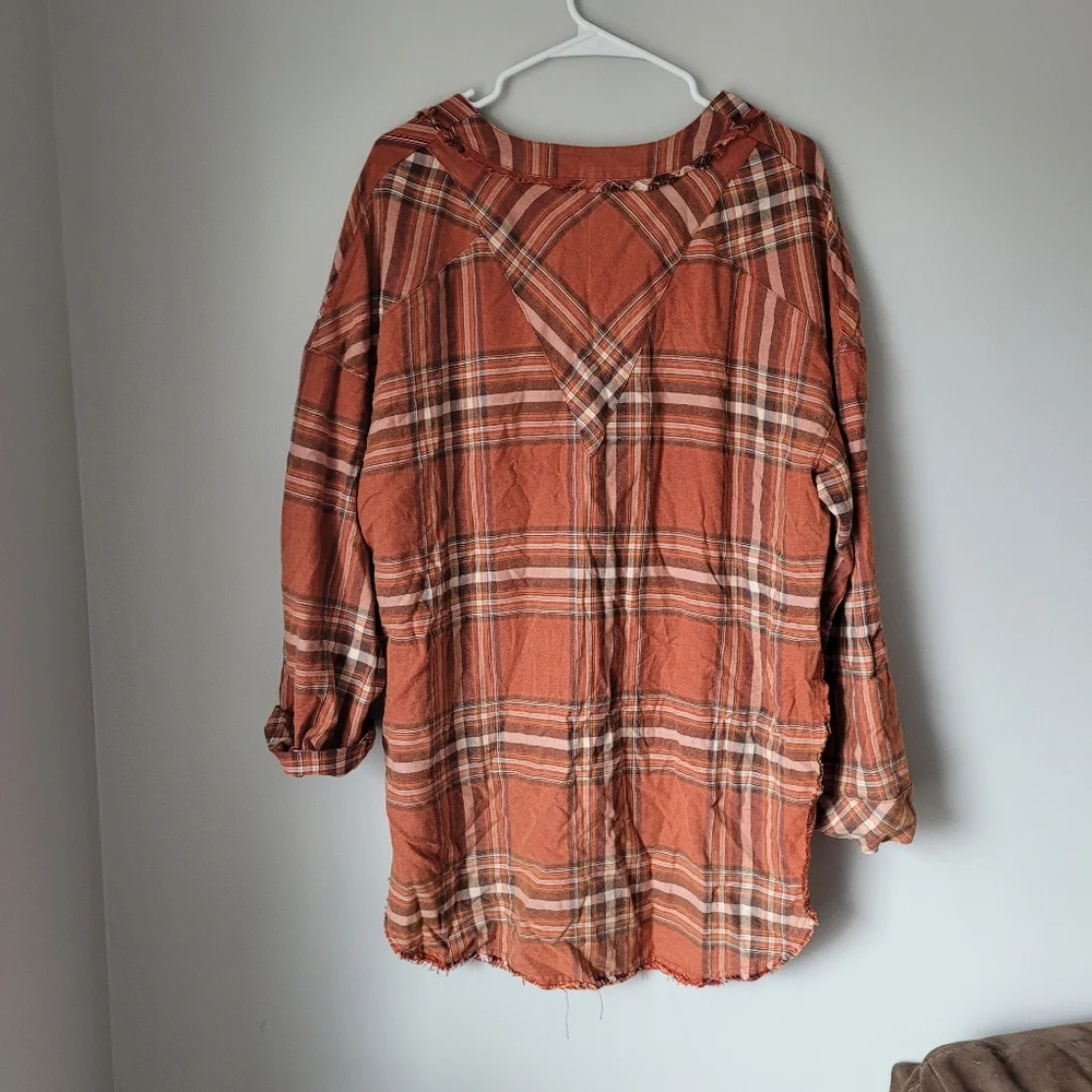 Free People Intimately Button Front Pullover Tunic - Picture 2 of 3